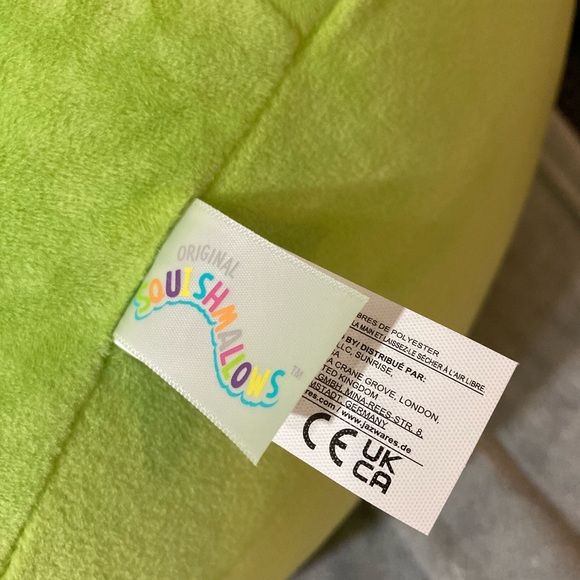 Squishmallows 16 Inch Nellie Green and Yellow Parakeet Squishmallows Bird - Picture 15 of 17